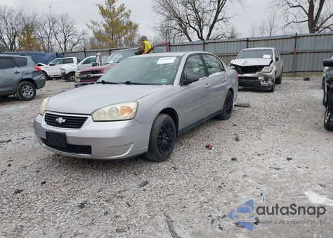 2006 Chevrolet Malibu Ls из США, поврежденный, VIN 1G1ZS51F16F297697